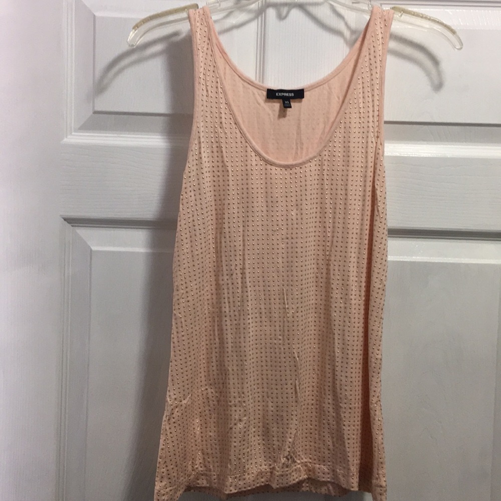 Express Embellished Tank Top